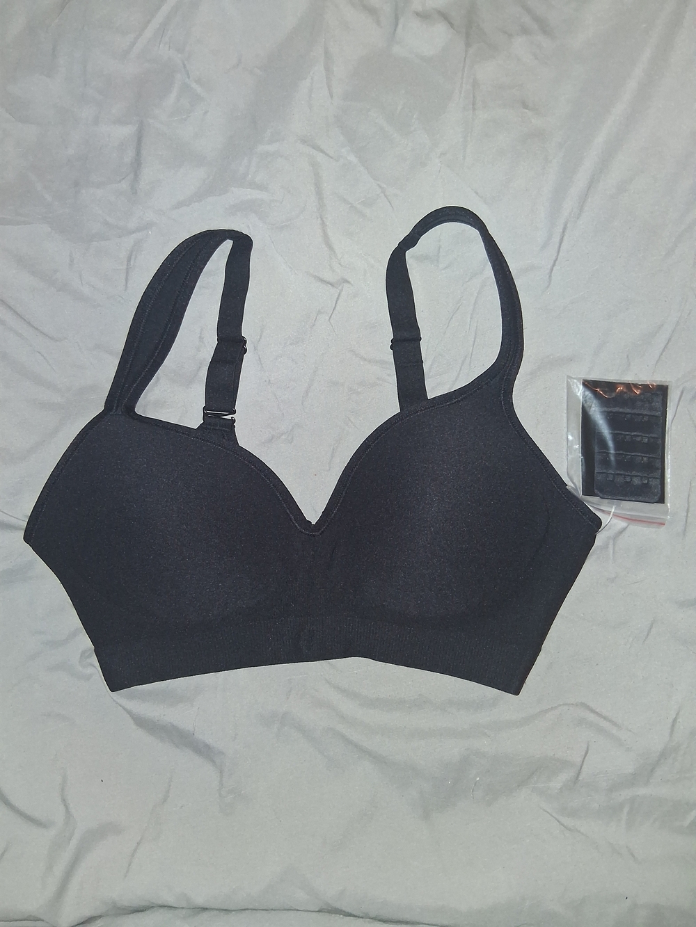 Underoutfit Black Bralette (Style #450) in Black, Size Small
